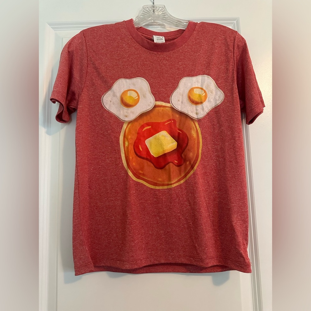 Pacifica Red Kids T-Shirt with Breakfast Design